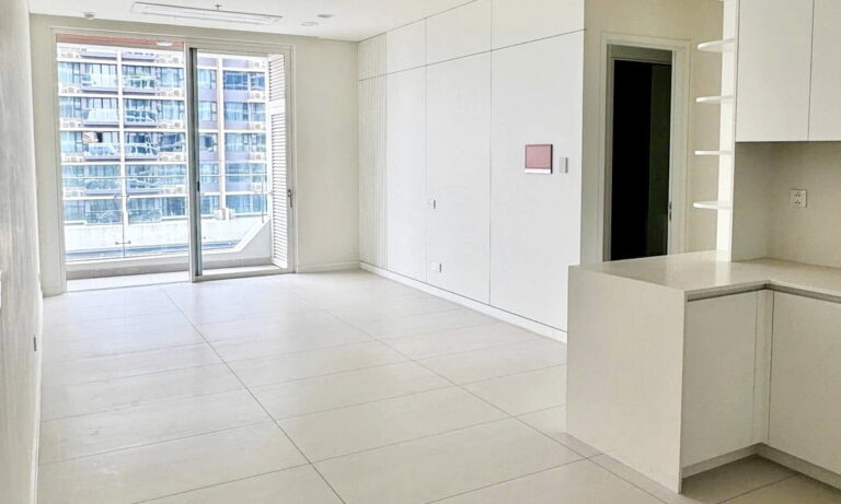 Cho thuê căn hộ Thủ Thiêm Zeit 2 phòng ngủ lầu cao không nội thất view sông