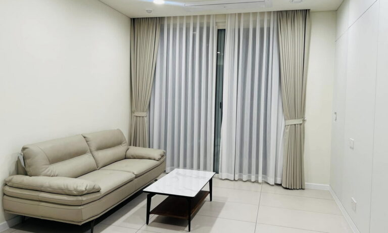 Cho thuê căn hộ Thủ Thiêm Zeit 2 phòng ngủ tầng cao nội thất đẹp view sông