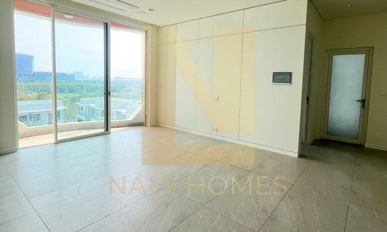 Cho thuê Thủ Thiêm Zeit 3 phòng ngủ tầng trung không nội thất view hồ bơi
