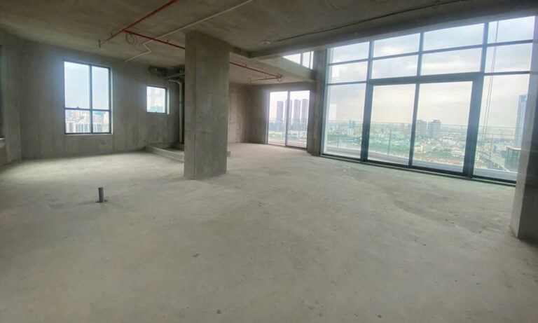 Can ho ban Thu Thiem Zeit duplex 4 phòng ngủ lầu cao nhà thô view sông